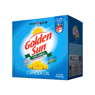 Golden Sun Canola Oil 1L Carton (Pack of 5)-img