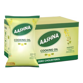 Aashna Cooking Oil 900ml Carton (Pouch x 5)-img