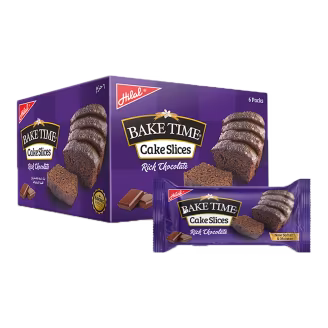 Hilal Bake Time Chocolate Cake Slices Rs. 50 Box (6 Packs)-img