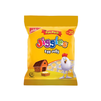 Hilal Jiggles Egg Jelly Rs. 20 Pack (18 Pieces)-img