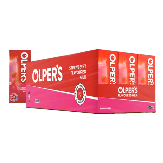 Olper's Strawberry Flavoured Milk 180ml Carton (12 Pieces)-img