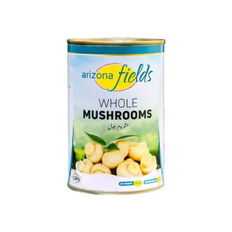 Arizona Fields Mushrooms Whole 400g Tin-img