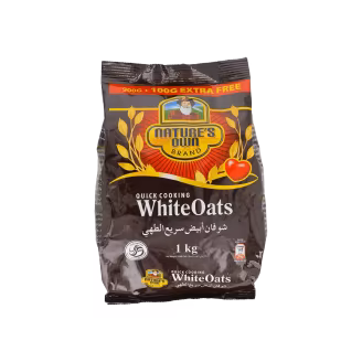 Nature's Own Quick Cooking White Oats 1kg-img