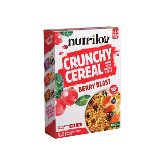 Nutrilov Crunchy Cereal Berry Blast Box 150g-img