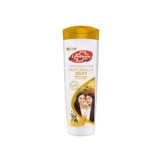 Lifebuoy Shampoo Naturally Silky + Methi Dana And Kalonji Strength Bottle 370ml-img