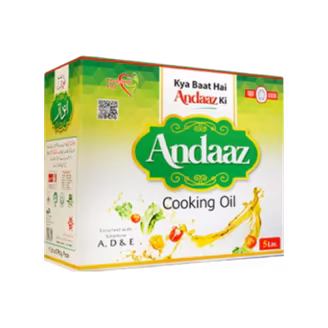 Andaaz Cooking Oil 1L Carton (Pack of 5)-img