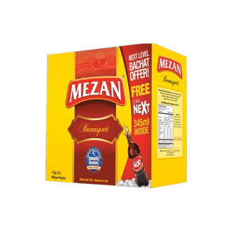 Mezan Banaspati Ghee 1kg Carton (Pouch x 5) (Free Cola Next 345ml)-img