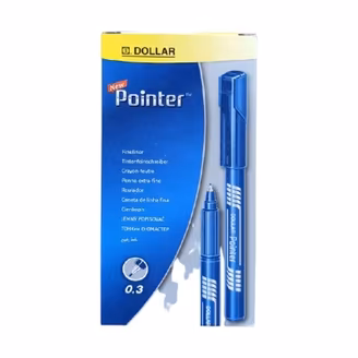 Dollar Pointer Fine Liner Blue Box (10 pcs)-img