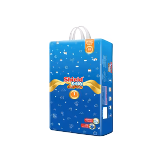 Shield Diaper Size 1 Bachat Pack (50 Pieces)-img