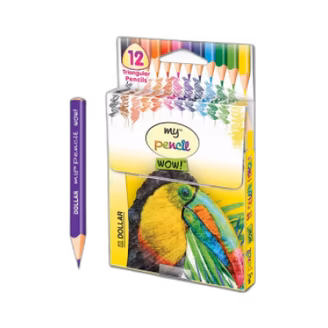 Dollar My Pencil Wow Color Half Size (12 Pcs)-img