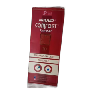Piano Comfort Fineliner Blue Erasable (10 Pcs)