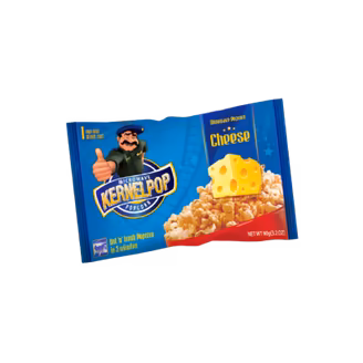 Kernel Pop Microwave Popcorn Cheese 90g Pack-img