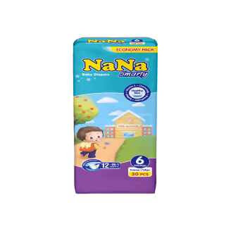 Nana Smarty Diapers Economy Pack Size 6 (30 Pieces)-img