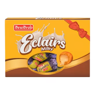 Dewdrop Milky Eclairs Box 200g (Pack of 40)-img