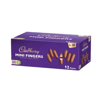 Cadbury Mini Fingers Rs. 20 Box (12 Packs)-img