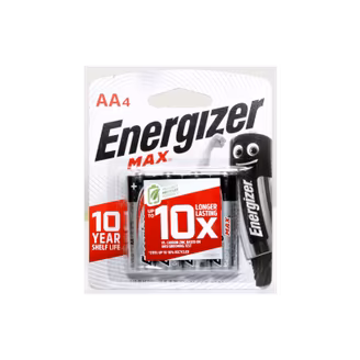 Energizer Max Cell AA (Pack of 4)