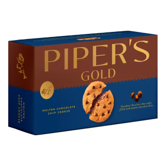 Piper's Gold Molten Chocolate Chip Cookies Rs. 300 Pack-img