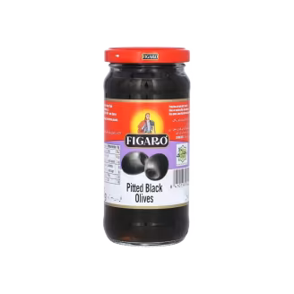 Figaro Olives Pitted Black Jar 240g-img