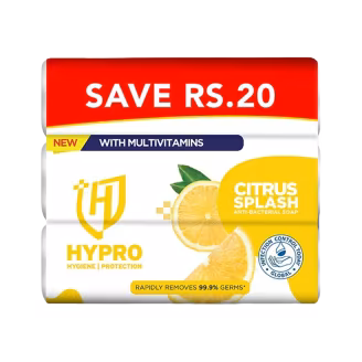 Hypro Soap Citrus Splash 120g (Pack of 3)-img