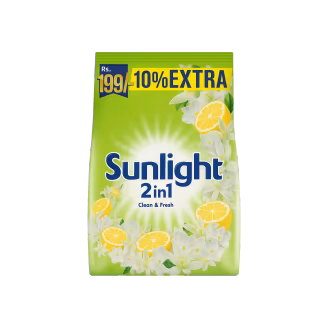 Sunlight Washing Powder Green 760g (2in1)-img