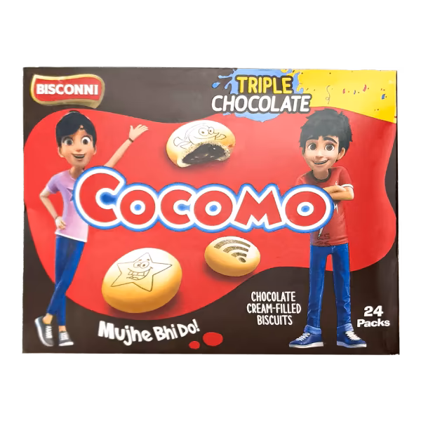 Bisconni Cocomo Triple Chocolate biscuits - best Eid gift for kids in Pakistan