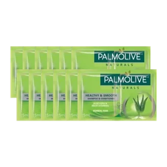 Palmolive Shampoo Green Healthy & Smooth 4 ml Sachet x 12-img